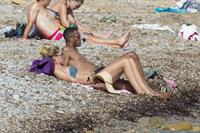 Doutzen Kroes in a bikini