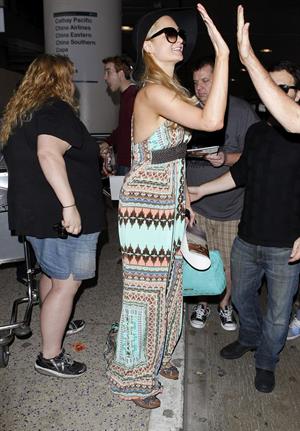 Paris Hilton - At LAX Airport March 31, 2013  