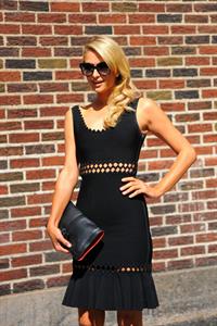 Paris Hilton at the 'Late Show with David Letterman May 2, 2013
