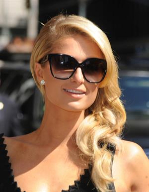 Paris Hilton at the 'Late Show with David Letterman May 2, 2013