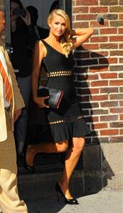 Paris Hilton at the 'Late Show with David Letterman May 2, 2013