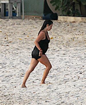 Penelope Cruz holidaying in Barbados 3/13/13  