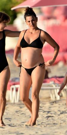 Penelope Cruz holidaying in Barbados 3/13/13  
