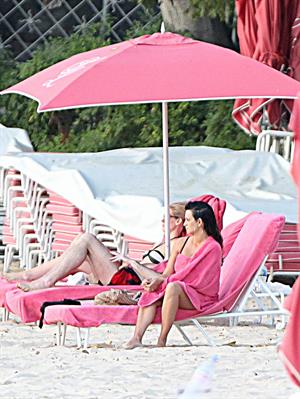 Penelope Cruz holidaying in Barbados 3/13/13  