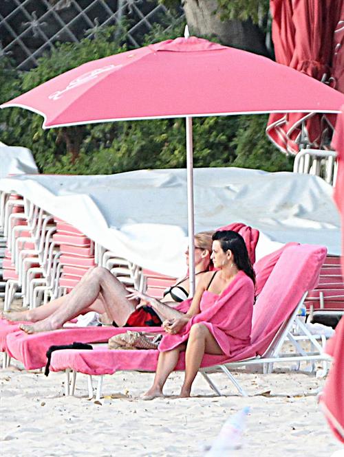 Penelope Cruz holidaying in Barbados 3/13/13  