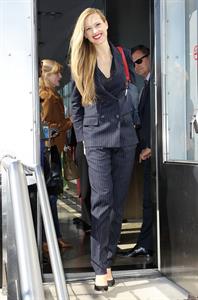 Petra Nemcova Empire State Building in NYC 10/16/12 