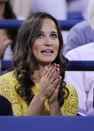 Pippa Middleton - Watching the Men's Singles Quaterfinal US Open in New York Sept 5, 2012