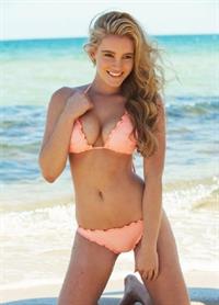 Georgia Gibbs in a bikini