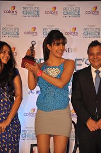 Priyanka Chopra People's Choice Awards Launch at ITC Grand Maratha in Mumbai on October 17, 2012 
