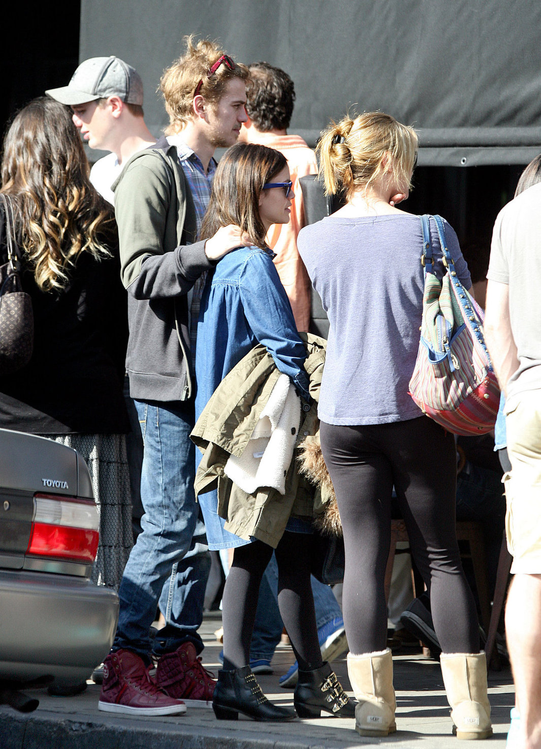 Rachel Bilson out for lunch in Sherman Oaks 1/25/13 
