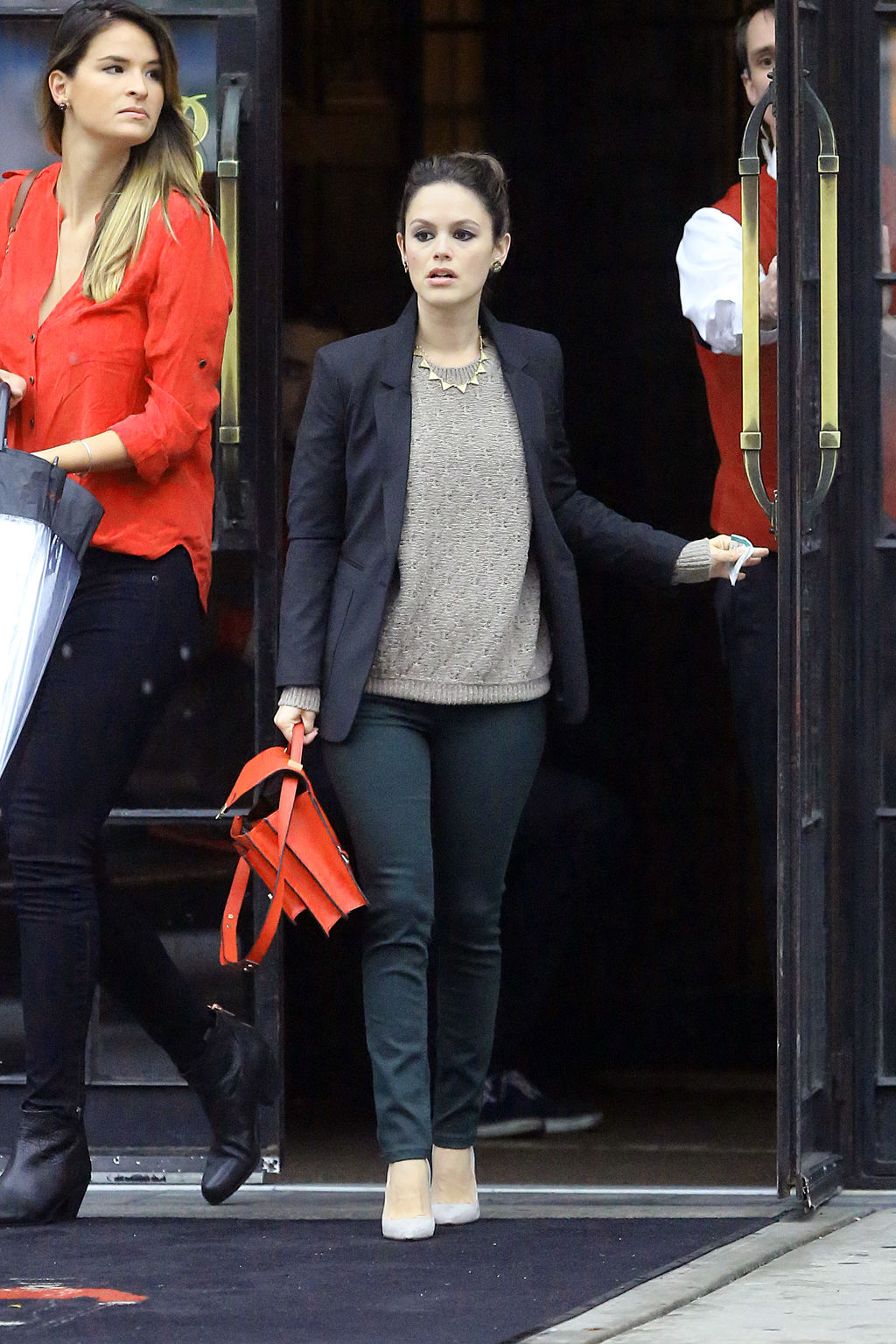 Rachel Bilson  Leaving her hotel in New York City - October 3, 2012 