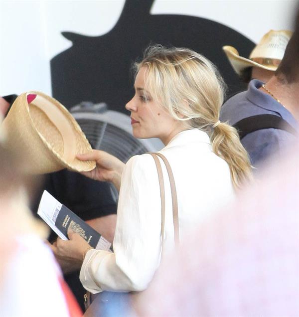 Rachel McAdams - Departs on a flight at LAX airport - August 9, 2012