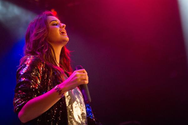 Rebecca Black performing at the House of Blues in Anaheim 12/23/12 