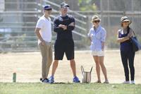 Reese Witherspoon Plays football with husband in Los Angeles (May 11, 2013) 