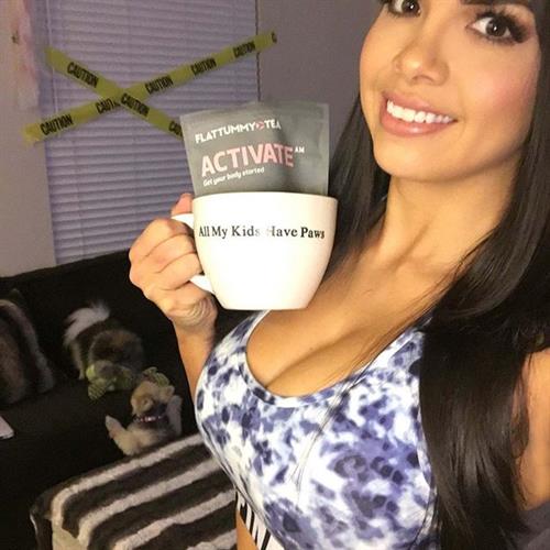 Franchesca del Carpio taking a selfie