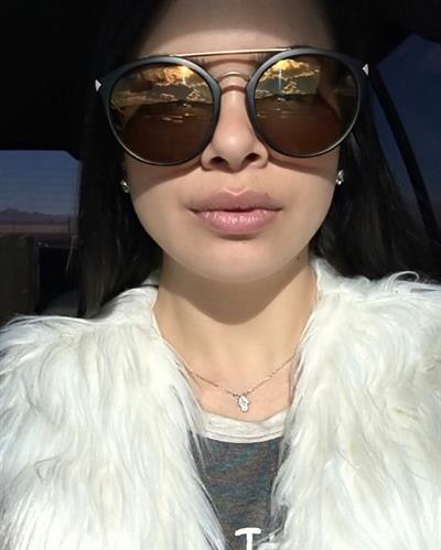 Franchesca del Carpio taking a selfie