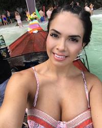 Franchesca del Carpio taking a selfie