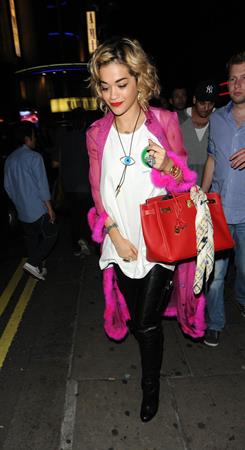 Rita Ora at DSTRKT Club in London on August 10, 2012