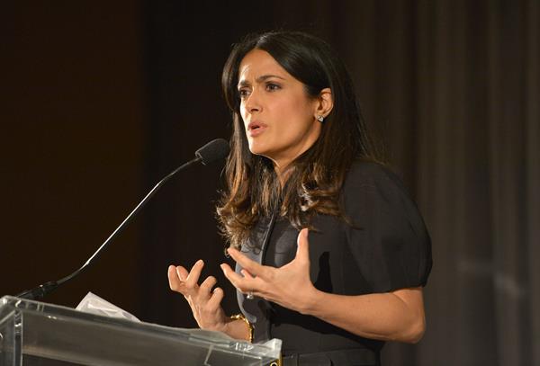 Salma Hayek - Chime for Change launch 2/28/13  