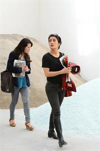 Salma Hayek Visiting the Biennale in Venice May 30, 2013