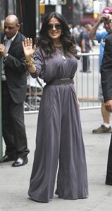 Salma Hayek - At the Good Morning America show in New York City (11.07.2013) 