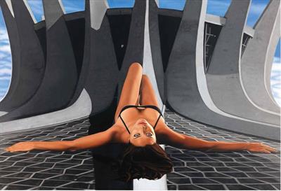 Adriana Lima in a bikini