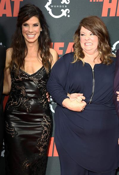Sandra Bullock attends 'The Heat' New York Premiere at Ziegfeld Theatre in New York - June 23-2013 