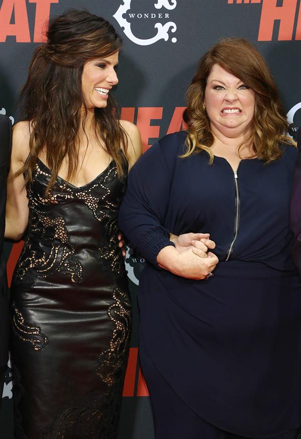 Sandra Bullock attends 'The Heat' New York Premiere at Ziegfeld Theatre in New York - June 23-2013 