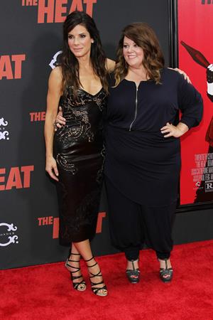 Sandra Bullock attends 'The Heat' New York Premiere at Ziegfeld Theatre in New York - June 23-2013 