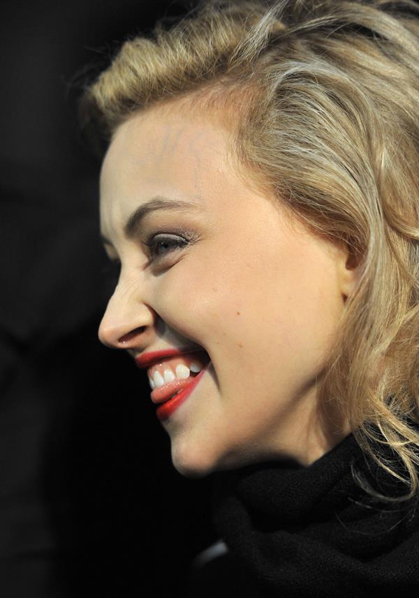 Sarah Gadon Premiere of 'Antiviral' during the 56th BFI London Film Festival at Odeon West End - October 13,2012 