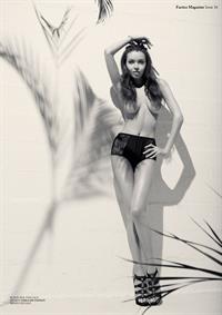 Roza Abdurazakova nude in Factice Magazine Dec 16, 2013