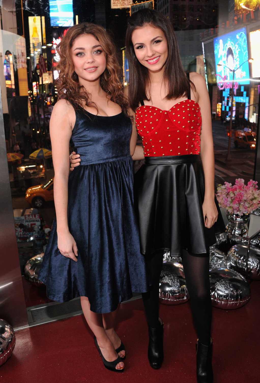 Sarah Hyland Teen Vogue 10th anniversary in NY 2/7/13 