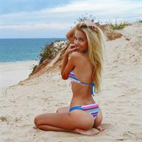 Maria Domark in a bikini - ass