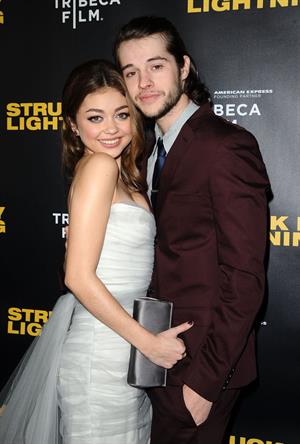 Sarah Hyland  Struck By Lightning  LA premiere 1/6/13