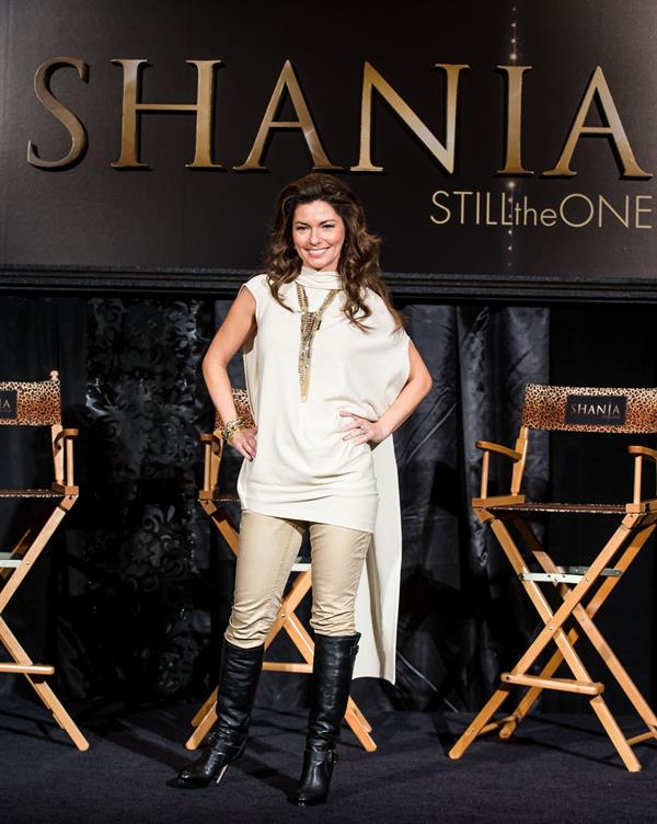 Shania Twain 'Still The One' Residency Show Press Conference (November 30, 2012) 