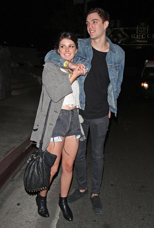 Shenae Grimes leaving Pink Taco in West Hollywood 9/29/2012 