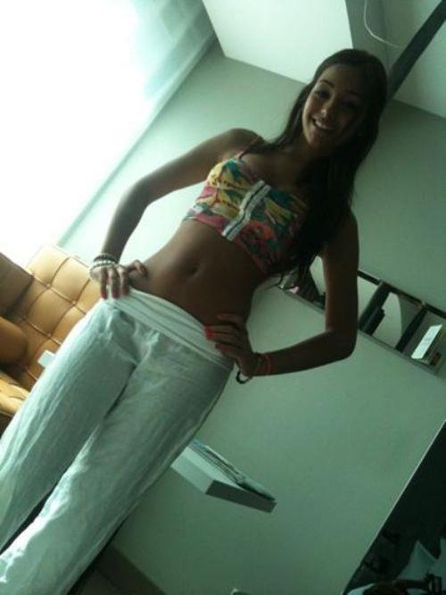 Melanie Iglesias in a bikini