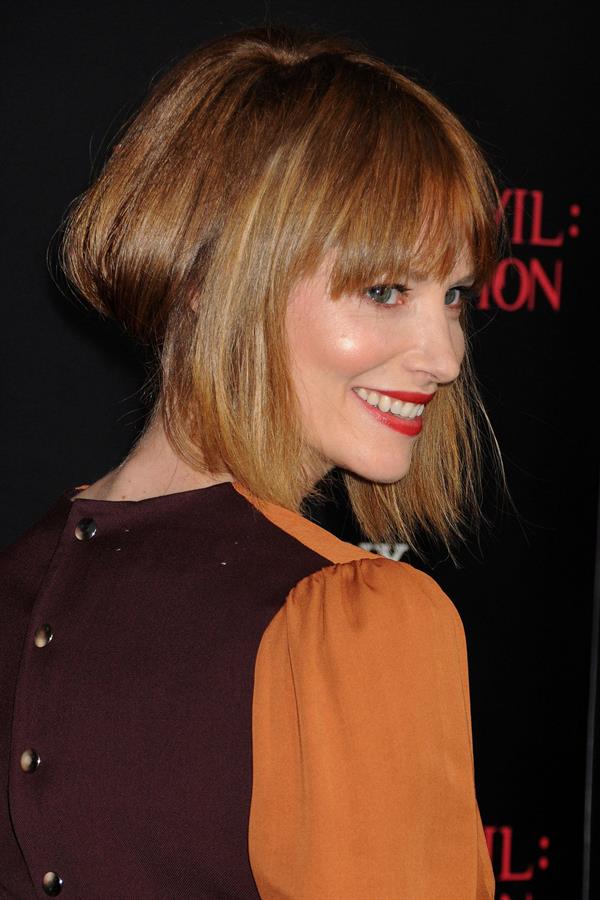 Sienna Guillory Resident Evil: Retribution - Los Angeles Premiere, 13 Sep 2012 
