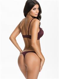 Johanna Lundback in lingerie - ass