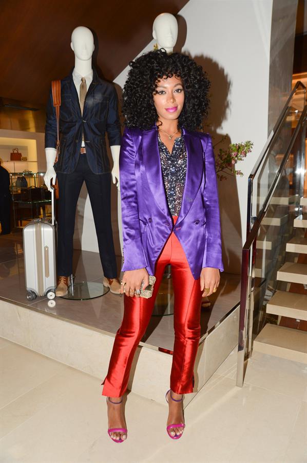 Salvatore Ferragamo's Fifth Avenue Flagship Store Re-Opening in New York City - April 12, 2012