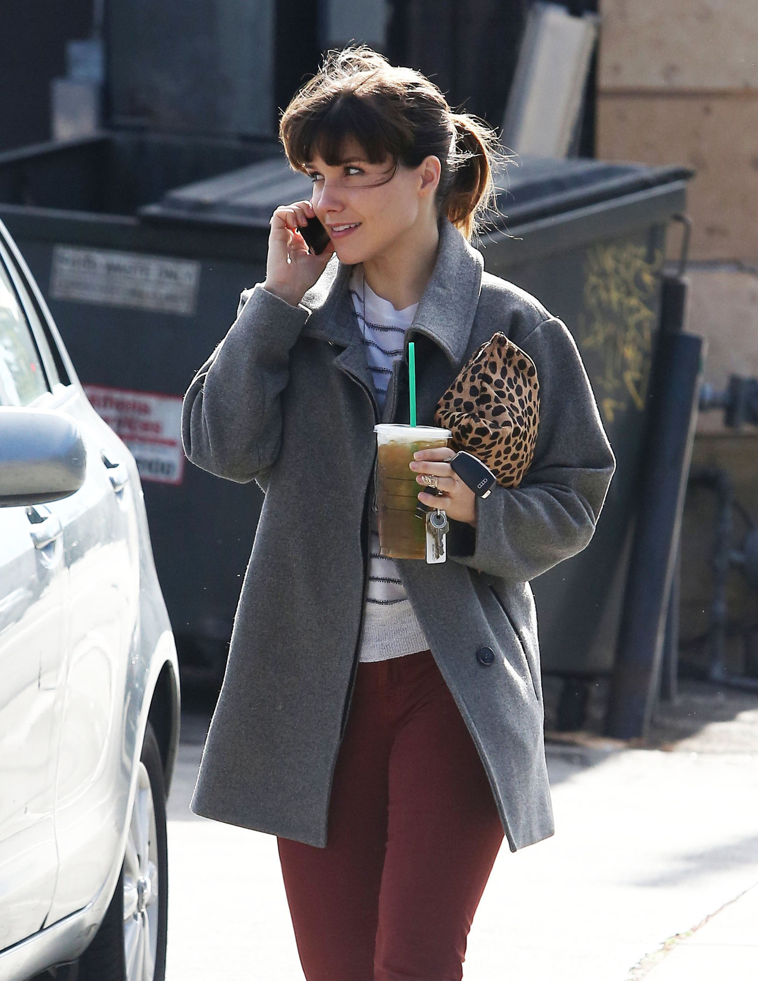 Sophia Bush at Starbucks in Beverly Hills 12/27/12 