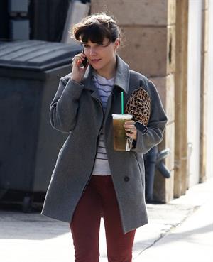 Sophia Bush at Starbucks in Beverly Hills 12/27/12 