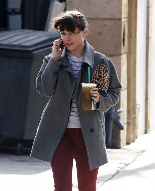 Sophia Bush at Starbucks in Beverly Hills 12/27/12 