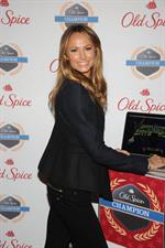 Stacy Keibler Dikembe Mutombo's '4.5 Weeks To Save The World' Launch Event in New York City 12/4/12 