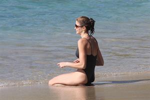 Stephanie Seymour - bikini in St. Barts 12/26/12  