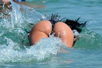 Federica Nargi in a bikini - ass