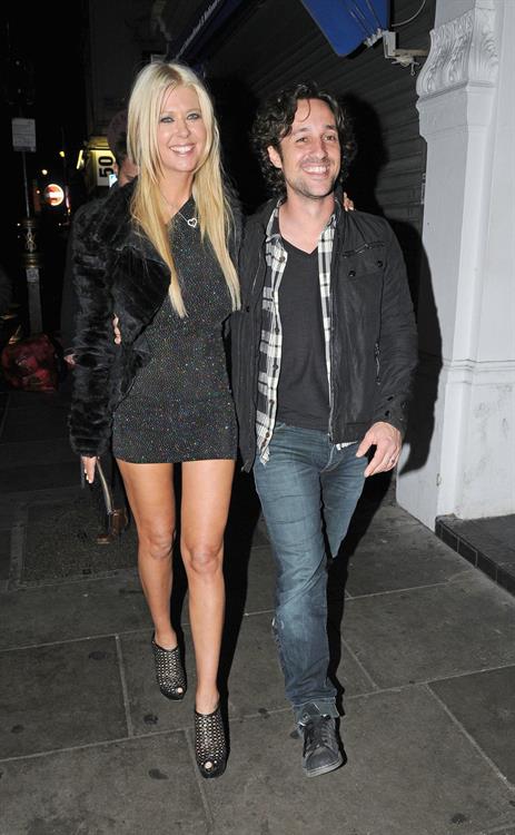 Tara Reid - Leaving Groucho Club in London 9/20/12  