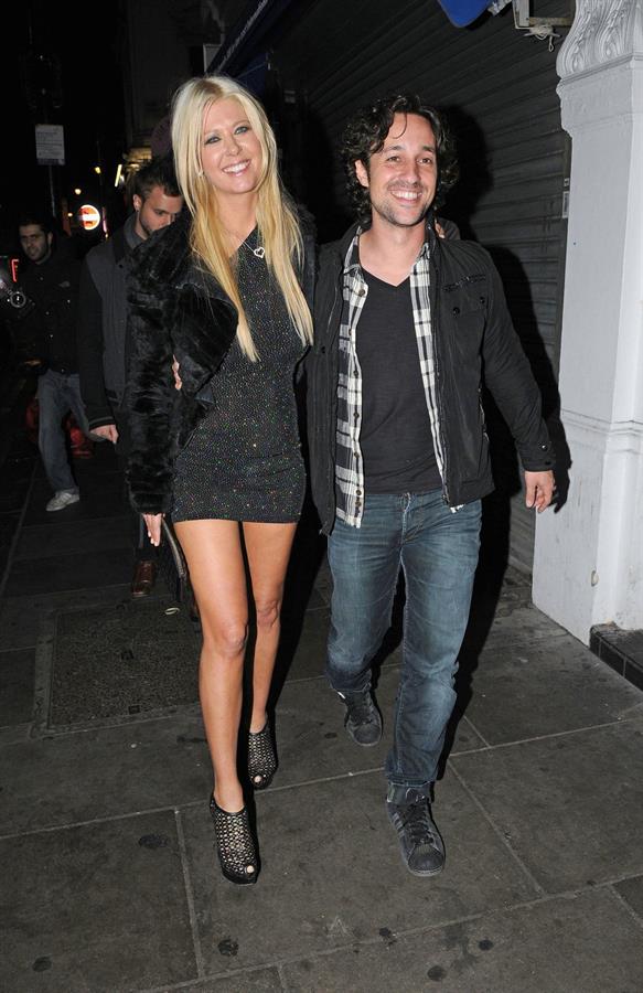 Tara Reid - Leaving Groucho Club in London 9/20/12  