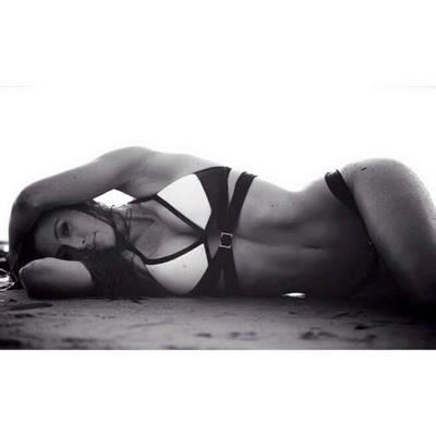 Ellie Gonsalves in a bikini