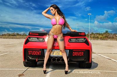 Tehmeena Afzal in a bikini